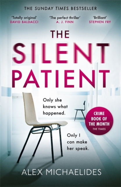 The Silent Patient : The Sunday Times bestselling thriller-9781409181613