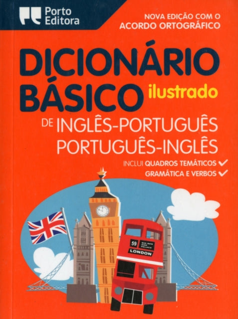 Illustrated English-Portuguese & Portuguese-English Dictionary for Children-9789720016423