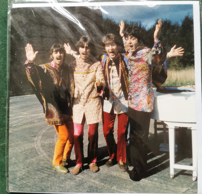 The Beatles - Filming Mystery Tour 1967 - Blank Greetings card