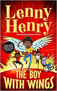 The boy with Wings - Signed by Lenny Henry