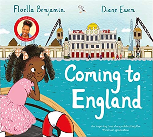 Coming to England - signed by Floella and Diane on a lovely bookplate
