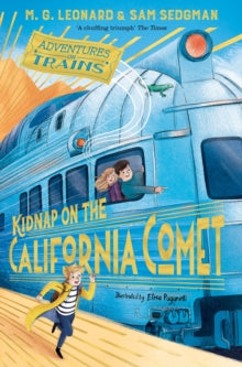 Kidnap on the California Comet - dual signed bookplate