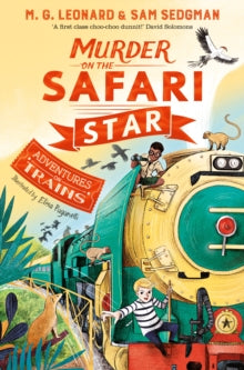 Murder on the safari star - dual signed bookplate